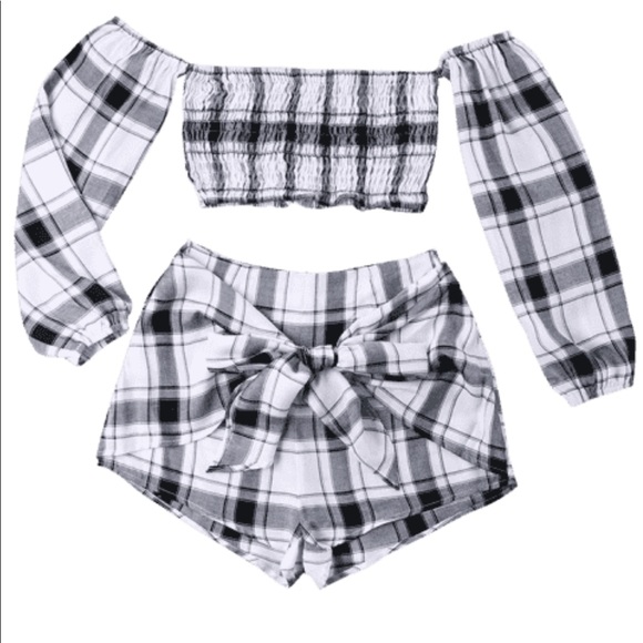 plaid set 🖤 - Picture 3 of 3